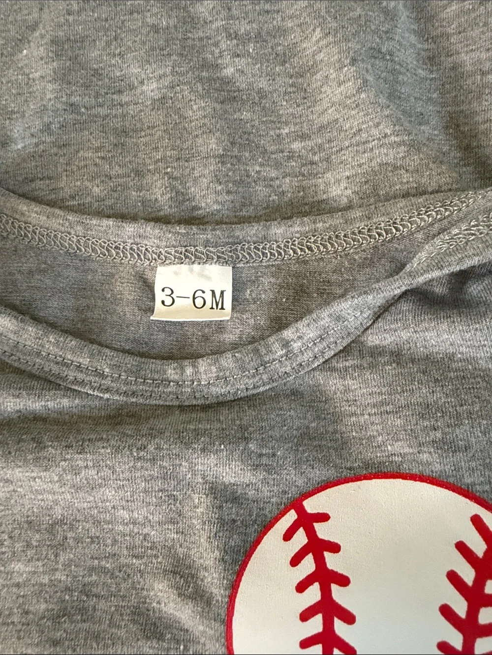 Twins matching Baseball Set Size 3-6M 6 pieces total